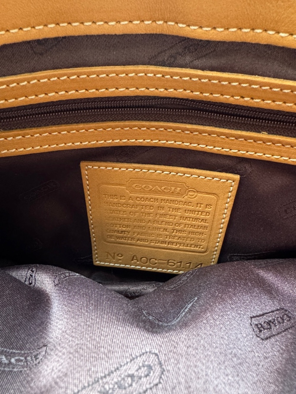 Vintage Coach Bleeker Flap Bag - Picture 6 of 7